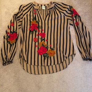 Anthropology stripped top